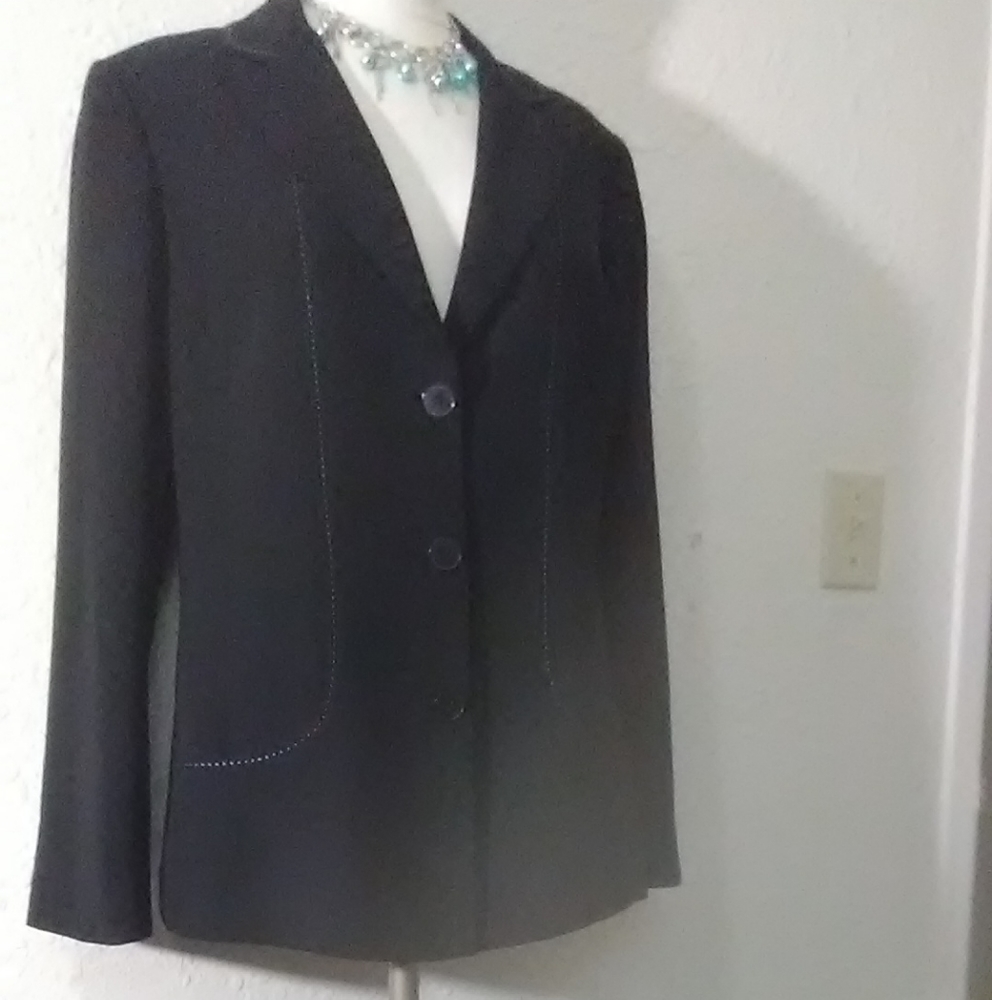 Jessica McClintock black suit jacket - Picture 6 of 16